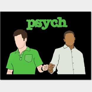 Psych homage Posters and Art
